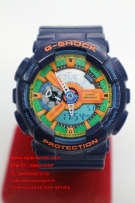 นาฬิกา CASIO G-shock รุ่น GA-110FC-2ADR ของแท้ สภาพดี ส่งฟรี