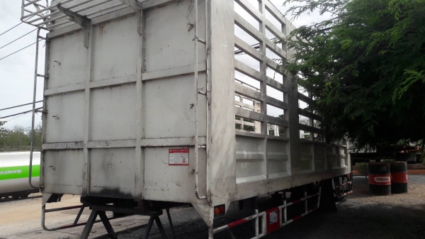 ขายกะบะไม่ดั้ม ใส่ได้ทั้ง 6ล้อและ 10ล้อ ยาว7.20ม. กว้าง2.50ม. สูง2.40ม.