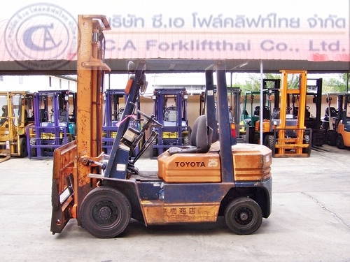 ขาย รถโฟล์คลิฟท์ TOYOTA รุ่น 5-FD25