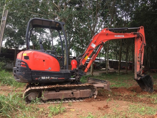 ขายรถขุด Kubota KX91-3 ขนาด3ตัน รถสวย สภาพเดิม พร้อมใช้งาน