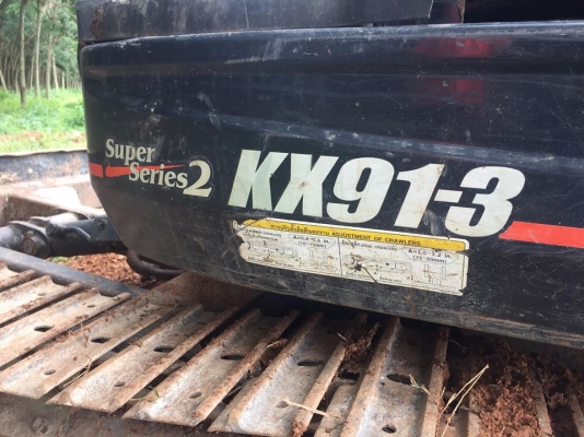 ขายรถขุด Kubota KX91-3 ขนาด3ตัน รถสวย สภาพเดิม พร้อมใช้งาน