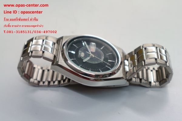 นาฬิกา Seiko Auto ออโต้ ชาย รุ่น หน้าดำ สภาพใหม่มาก เดินปกติ ส่งฟรี