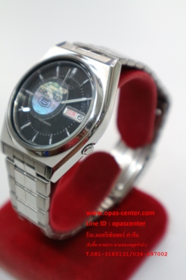 นาฬิกา Seiko Auto ออโต้ ชาย รุ่น หน้าดำ สภาพใหม่มาก เดินปกติ ส่งฟรี
