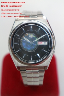 นาฬิกา Seiko Auto ออโต้ ชาย รุ่น หน้าดำ สภาพใหม่มาก เดินปกติ ส่งฟรี