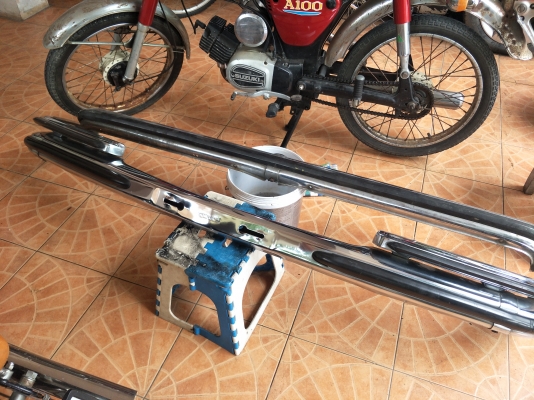 กันชน หน้า/หลัง  benz w116