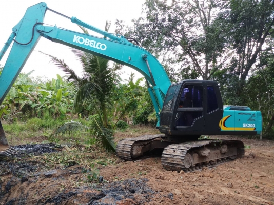 ขายรถแบคโฮ KOBELCO SK200-/// เอกสารเล่ม ไฟตัด ราคา 750000 ขายรถแบคโฮ KOBELCO SK200-/// เอกสารเล่ม ไฟตัด ราคา 750000