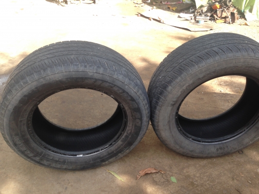 ขายยาง3เส้นตามสภาพสวยๆราคาถูกมากๆ