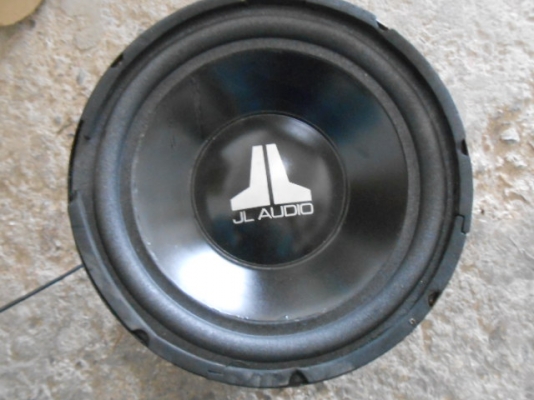 ลำโพง 10นิ้ว JL W.0 -4 เปลี่ยนขอบมาใหม่ วอยย์เดิม