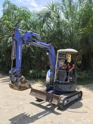 ขายแบคโฮMITSUBISHI MM20SRพิมพ์นิยมเก่านอก100\%PC20(คอนโทลน้ำมัน)แน่นๆ เดิมจากญี่ปุ่น ทำงานสมบูรณ์ทุกระบบ รับรองไม่ผิดหวัง 235,000 เท่านั้น!!