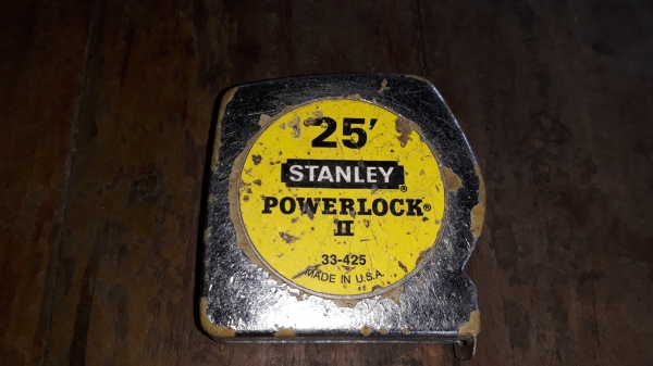 ขายตลับเมตร25Ft.STANLEY MADE IN USA.มือสองเก่าเก็บสวย ขายตลับเมตร25Ft.STANLEY MADE IN USA.มือสองเก่าเก็บสวย