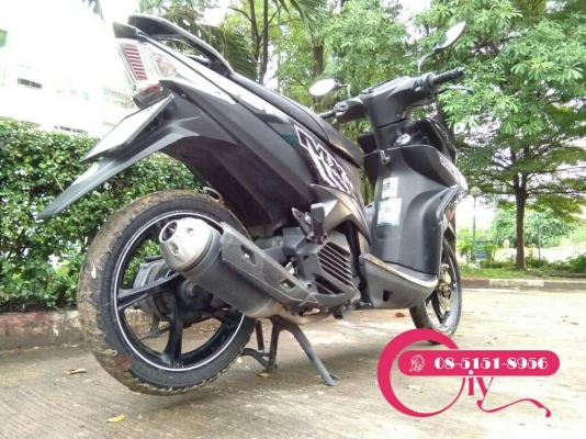 ส่งฟรีทั่วไทย MIO125 i  ปี 57  เอกสารครบ ภาษีต่อถึงปี 62 รถสวยตามรูป ลองได้