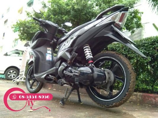 ส่งฟรีทั่วไทย MIO125 i  ปี 57  เอกสารครบ ภาษีต่อถึงปี 62 รถสวยตามรูป ลองได้