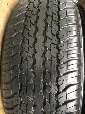 ล้อแม็กป้ายแดง Toyota Revo ขอบ17 พร้อมยางป้ายแดง 265-65-17 Dunlop ปี 18