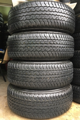 ล้อแม็กป้ายแดง Toyota Revo ขอบ17 พร้อมยางป้ายแดง 265-65-17 Dunlop ปี 18