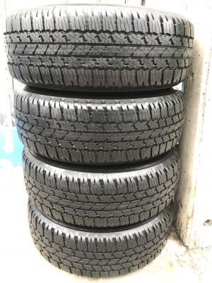 ล้อแม็กป้ายแดง Toyota Revo ขอบ17 พร้อมยางป้ายแดง 265-65-17 Bridgestone ปี 18 ตุ่มเด้ง เสันสีชัด