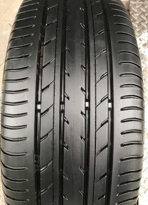 ล้อแม็ก Toyota Altis ขอบ16 สีเทาหน้าเงา พร้อมยาง 205-55-16 Yokohama ปี 15