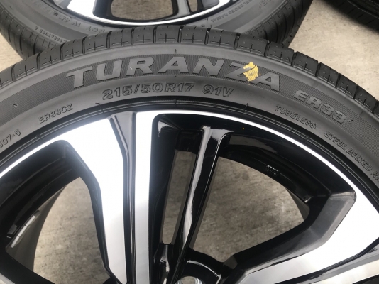 ใหม่ยกห้าง ล้อแม็กป้ายแดง Honda Civic FC 1.5 Turbo RS ขอบ 17 พร้อมยางป้ายแดง 215-50-17 Bridgestone ปี 18