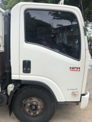 ขาย6ล้อNPR150ยูโร3จดปี57กระบะคาร์โก้ยาว5เมตร‼️ไมล์น้อย89,000กิโล