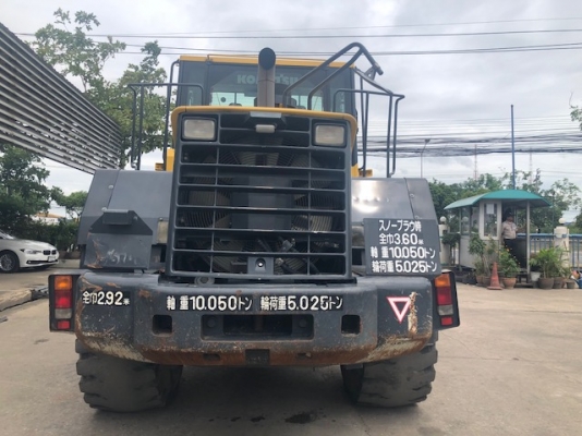 รถตักล้อยาง Komatsu WA380-6 รถเก่านอก สภาพกิ๊บ สวยพร้อมใช้