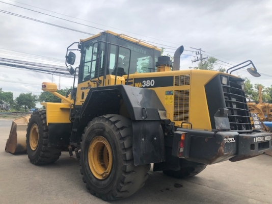 รถตักล้อยาง Komatsu WA380-6 รถเก่านอก สภาพกิ๊บ สวยพร้อมใช้