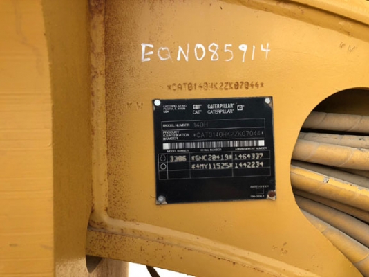 Caterpillar 140H #2ZK07044 พร้อมติดสแคริฟายด์ นำเข้าจากอเมริกา โทร. 080-6565422 (หนิง)