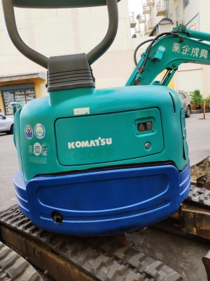 ขายรถแบคโฮ รถขุด KOMATSU PC30FR-1 รถเก่าญี่ปุ่น ไม่เคยใช้งานในไทย รถสภาพดี พร้อมใช้งาน