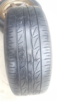 ล้อใหม่TE37 ขอบ15 4รู100 พร้อมยาง\%  4 ล้อ