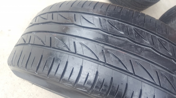 ล้อใหม่TE37 ขอบ15 4รู100 พร้อมยาง\%  4 ล้อ