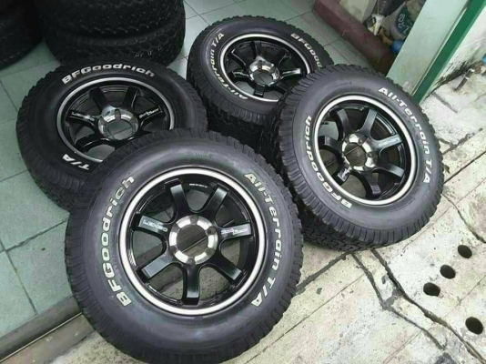 Lenso RT7 + BF KO1 USA. 265-70-17 ปี12 สวยๆ 1ชุด