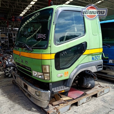 หัวเก๋ง FUSO FN628 + เครื่อง 6M60 Turbo 240HP หัวสวย เครื่องญี่ปุ่นฟิตๆ