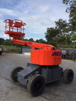 ขายรถกระเช้าญี่ปุ่น AICHI ทำงานที่สูงได้ 11 เมตร เช็คระบบสมบูรณ์พร้อมใช้งาน