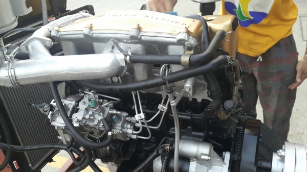 เครื่องสูบนํ้าประกอบใหม่พร้อมใช้งาน เครื่องยนต์ ISUZU  มังกรทองเครื่องนอกล้าน\%