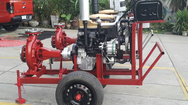 เครื่องสูบนํ้าประกอบใหม่พร้อมใช้งาน เครื่องยนต์ ISUZU  มังกรทองเครื่องนอกล้าน\%