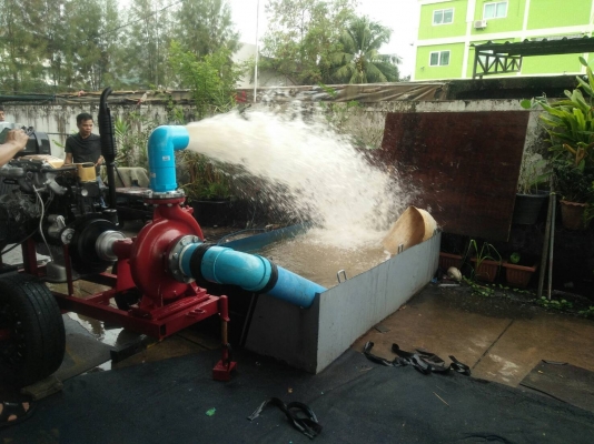 เครื่องสูบนํ้าประกอบใหม่พร้อมใช้งาน เครื่องยนต์ ISUZU  มังกรทองเครื่องนอกล้าน\%