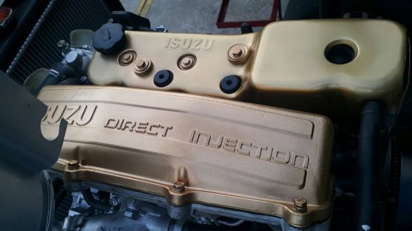 เครื่องสูบนํ้าประกอบใหม่พร้อมใช้งาน เครื่องยนต์ ISUZU  มังกรทองเครื่องนอกล้าน\%