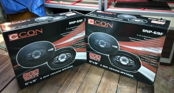 ลำโพง 6*9 เก่าเก็บ ซื้อมายังไม่ได้ใช้ 2กล่อง กล่องละคู่