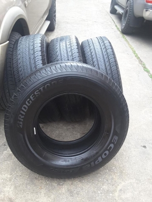 บริสโตน Ecopia HT 265-70-16 ปี16 สภาพดี 1ชุด