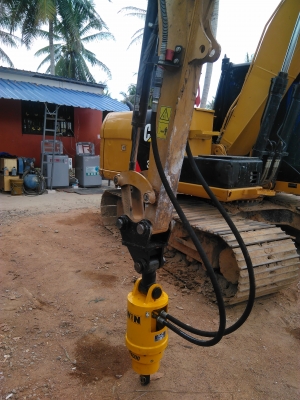 หัวเจาะสว่านแบคโฮ