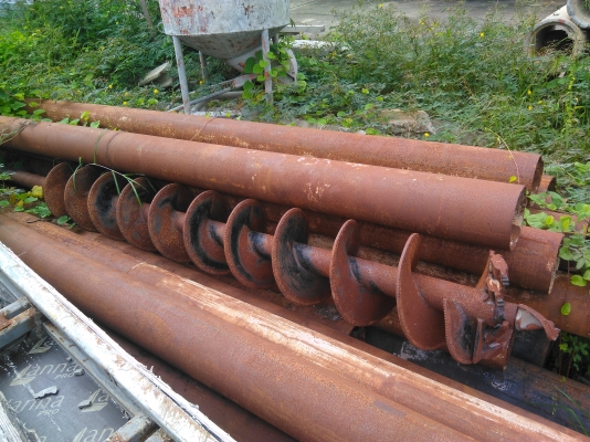 หัวเจาะสว่านแบคโฮ