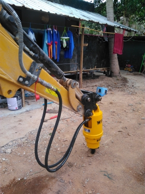 หัวเจาะสว่านแบคโฮ