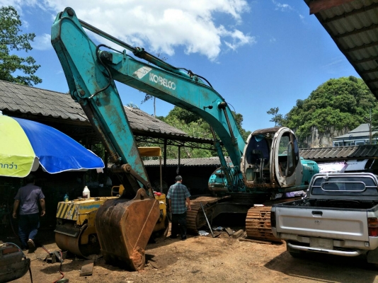 ขายรถแบคโฮ KOBELCO SK200-Vธรรมดา เอกสารเล่ม ราคา 480000