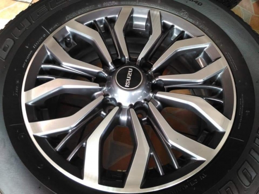ล้อแม็ก Isuzu Mu-X ขอบ 17(6/139) พร้อมยาง Bridgestone Dueler 840 255 65 17 ผลิตปี 2017 สวยๆ รุ่นลิมิเต็ดหายาก ขายถูกๆ ทั้งชุด 18,900.-*** ใส่ฟรี รับเทิร์น รับบัตรเครดิตทุกธนาคาร ส่งทั่วไทย ล้อแม็ก Isuzu Mu-X ขอบ 17(6/139) พร้อมยาง Bridgestone Dueler 840 255 65 17 ผลิตปี 2017 สวยๆ รุ่นลิมิเต็ดหายาก ขายถูกๆ ทั้งชุด 18,900.-*** ใส่ฟรี รับเทิร์น รับบัตรเครดิตทุกธนาคาร ส่งทั่วไทย