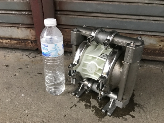 ขายปั้มไดอะแฟรม โครงสร้างสแตนเลส Wilden made in USA. สภาพสวยมาก ดูดแรง พร้อมใช้งาน