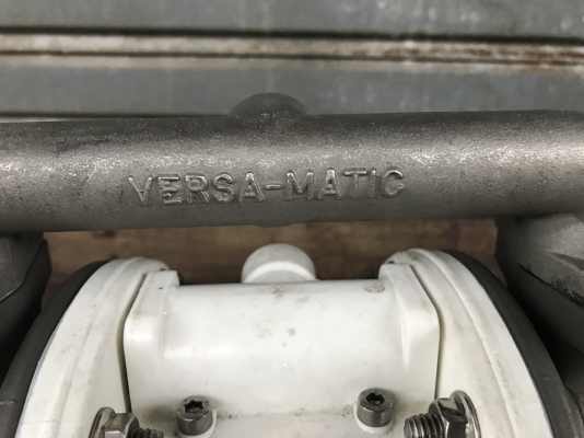 ขายปั้มไดอะแฟรม Versa-matic made in USA. สภาพสวยมาก ดูดแรง พร้อมใช้งาน