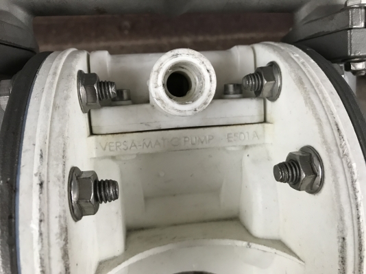 ขายปั้มไดอะแฟรม Versa-matic made in USA. สภาพสวยมาก ดูดแรง พร้อมใช้งาน