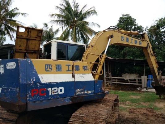 ขาย 550,000 KOMATSU pc 120-5 ไฟฟ้าครบ เครื่องดี ปั้มแรง เอวแน่น ช่วงล่างเต็ม เอกสารอินวอยทร์ รถสวยพร้อมใช้ รถอยู่ บุรีรัมย์ 090-772-3710 090-772-3708