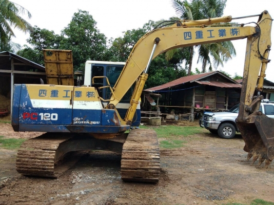 ขาย 550,000 KOMATSU pc 120-5 ไฟฟ้าครบ เครื่องดี ปั้มแรง เอวแน่น ช่วงล่างเต็ม เอกสารอินวอยทร์ รถสวยพร้อมใช้ รถอยู่ บุรีรัมย์ 064-191-1112