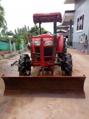 ลดแบบสุดๆค่ะ245000ขายรถไถยันม่าร์45แรงพร้อมใบมีดดันหน้า เล่มพร้อมโอน