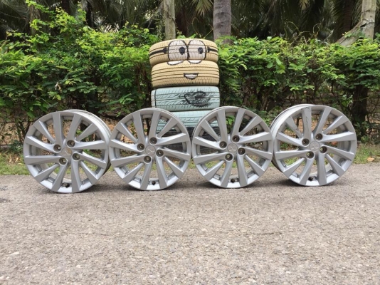 ขายล้อแม็ก Mitsubishi Attrage รุ่น Top ขอบ 15 4 ล้อ ราคา 3,500 บาท ขายล้อแม็ก Mitsubishi Attrage รุ่น Top ขอบ 15 4 ล้อ ราคา 3,500 บาท