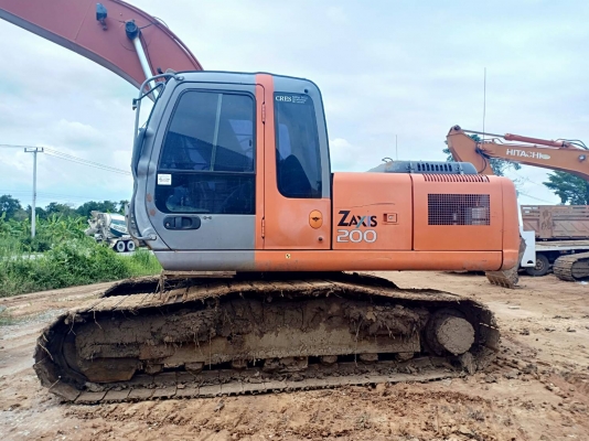 ขายด่วน แบ็คโฮ ZX200-1 บูมยาว PC200 สภาพพร้อมใช้งาน